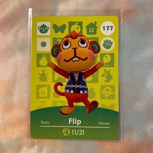 Genuine ACNH amiibo Flip